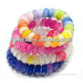 Fashion spiral bracelet phone line Bracelet plastic spiral wrap band